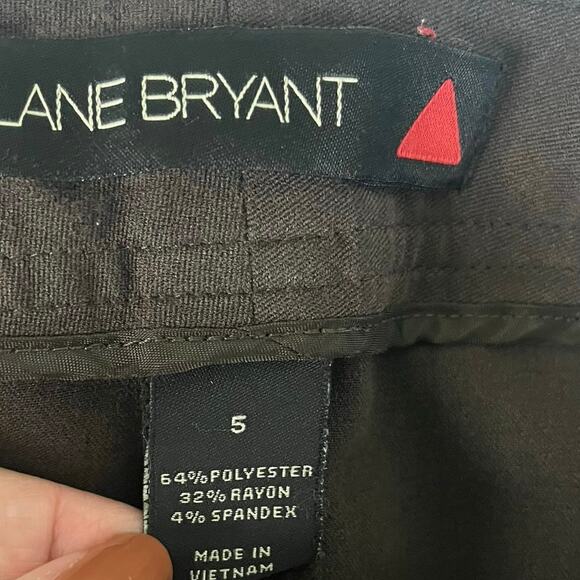 Lane Bryant chocolate brown pant suit - women’s size 22- good preowned condition - Picture 6 of 9